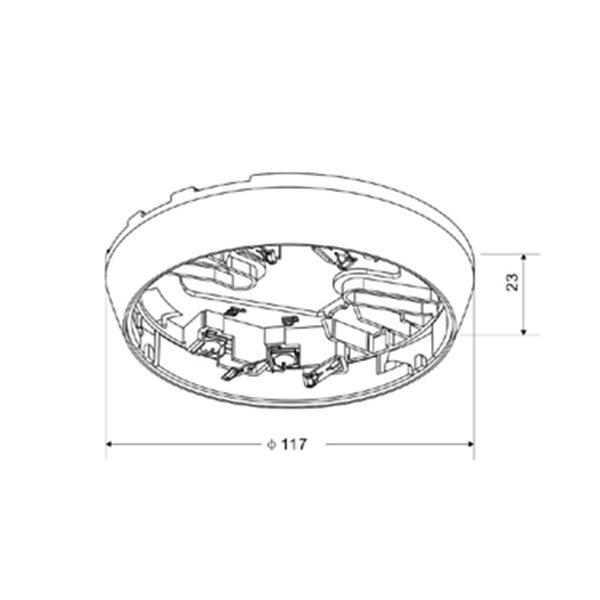 探测器防水底盒