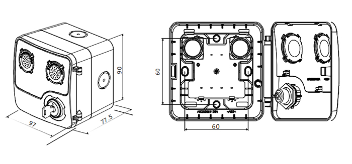 灭火紧急启动 / 停止按钮 灭火紧急启动 / 停止按钮